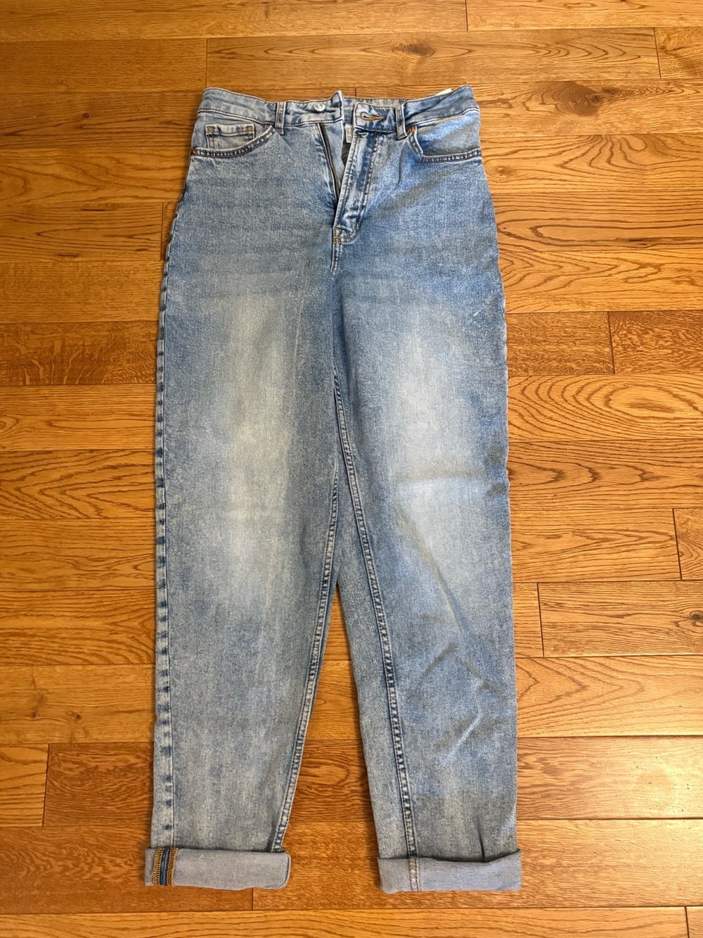 H&M Light Blue Boyfriend Jeans